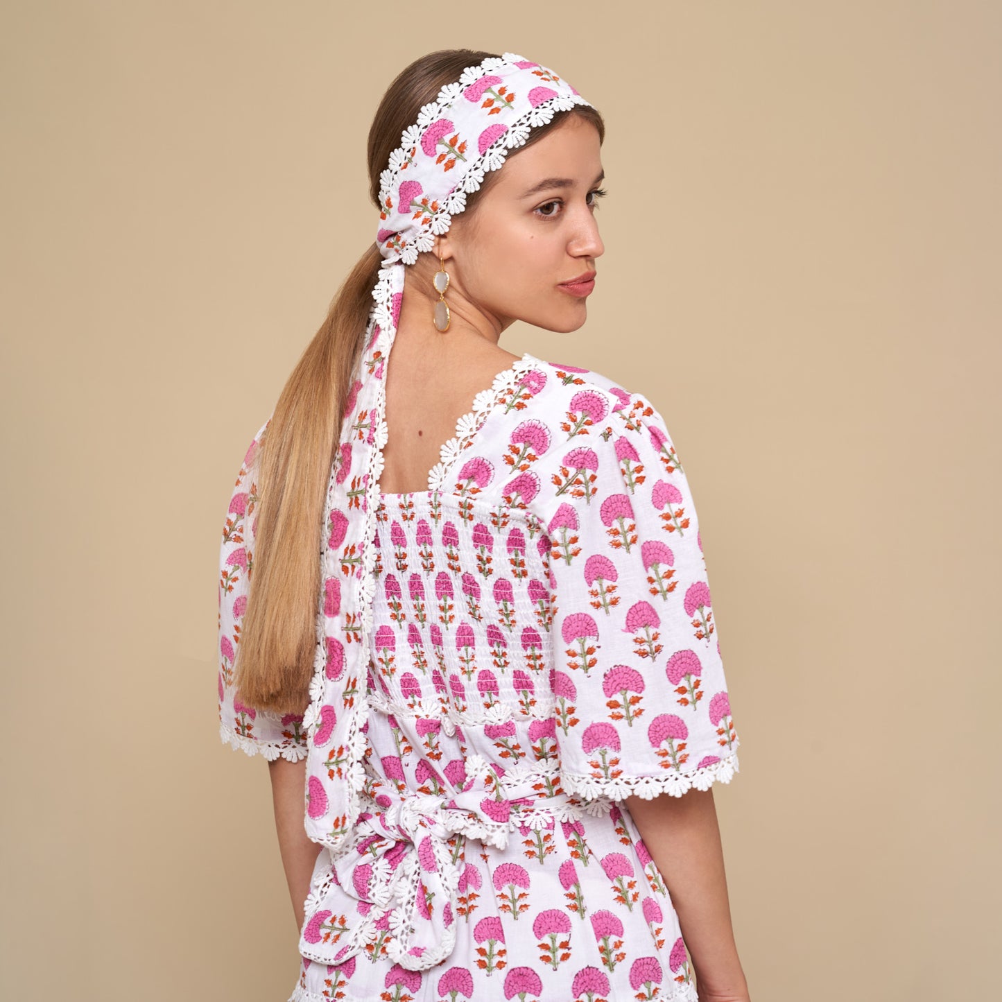 The Betty Block Print Dress