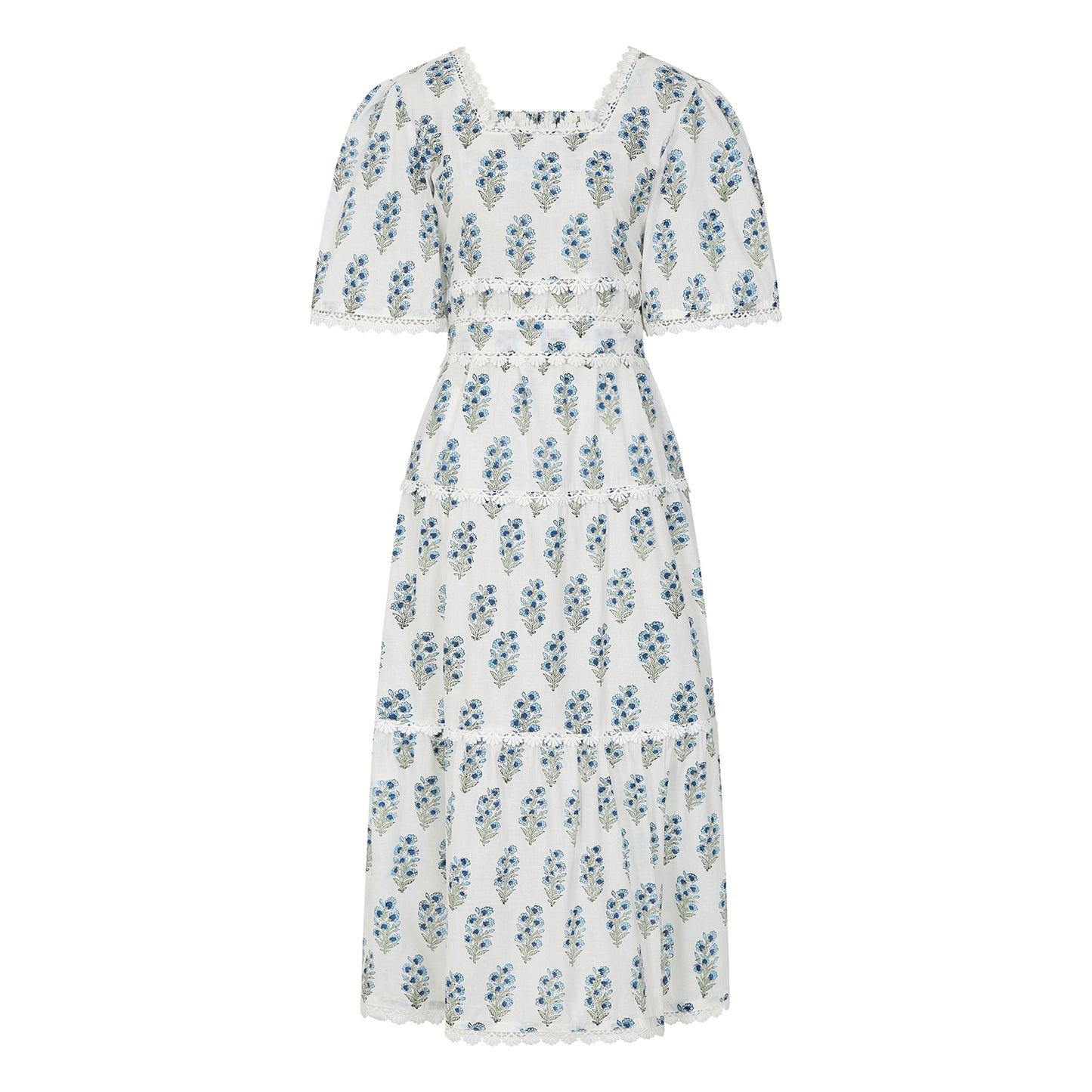 The Farrah Block Print Dress