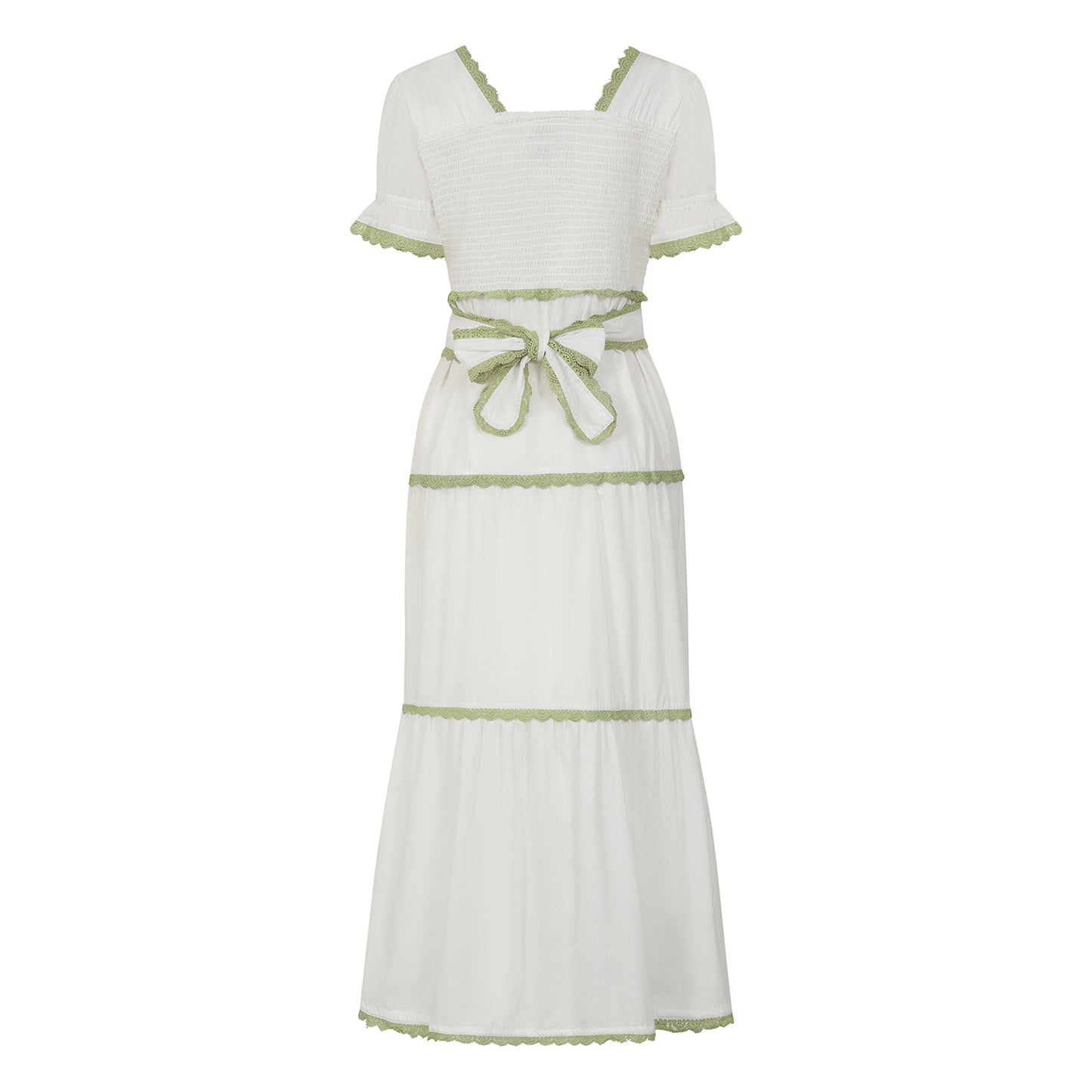 The Tara White Maxi Dress