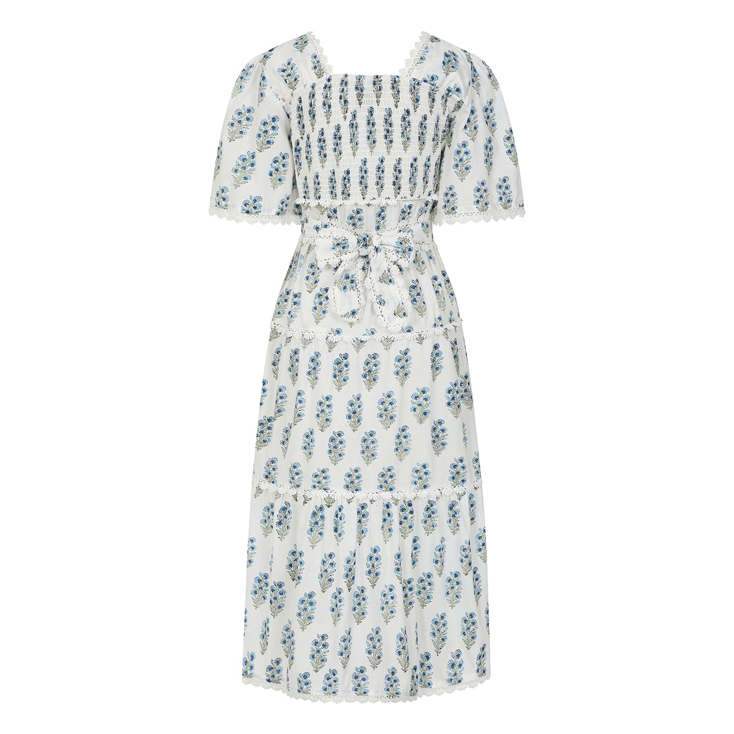 The Farrah Block Print Dress