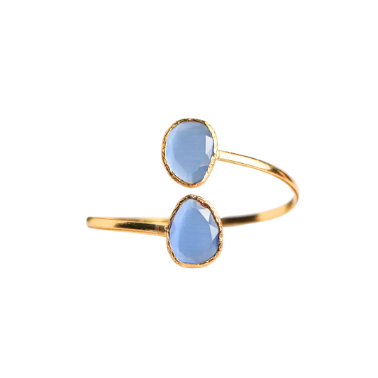 The Droplet Bangle Blue