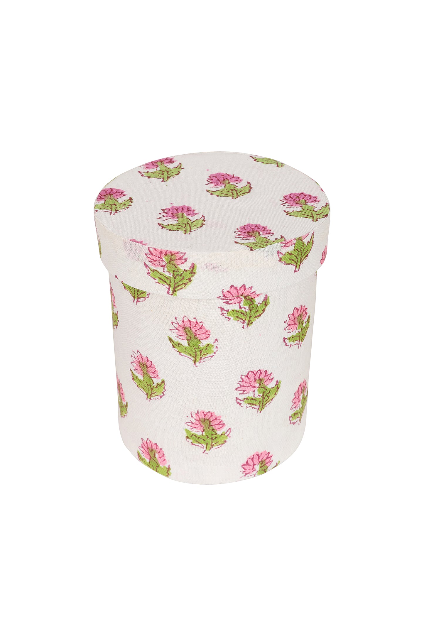 Pink Floral Pen Pot