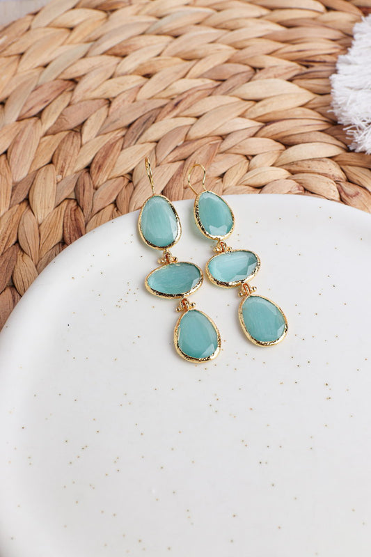 Sofia Earrings Turquoise